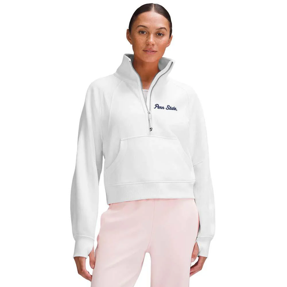 Penn State lululemon Women's Script Scuba Funnel Neck Half-Zip - Image 5