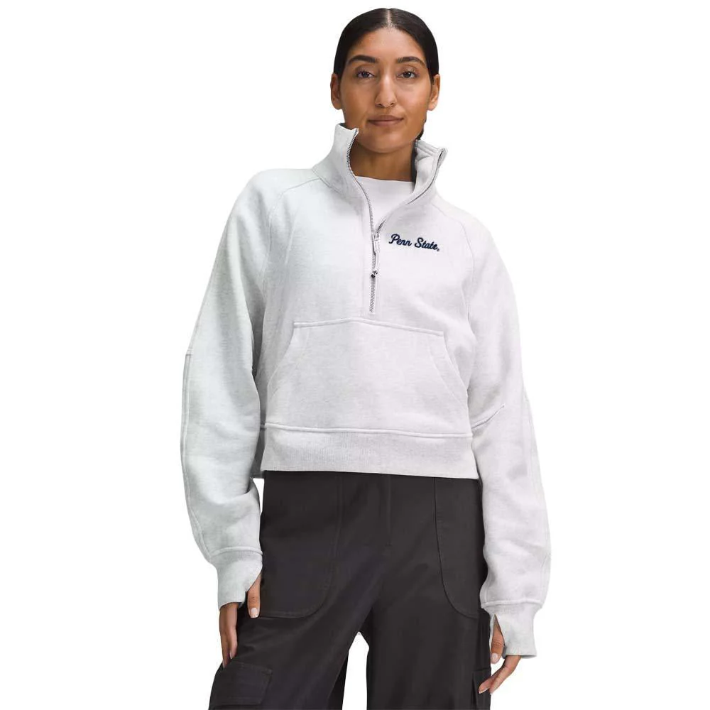 Penn State lululemon Women's Script Scuba Funnel Neck Half-Zip - Image 6