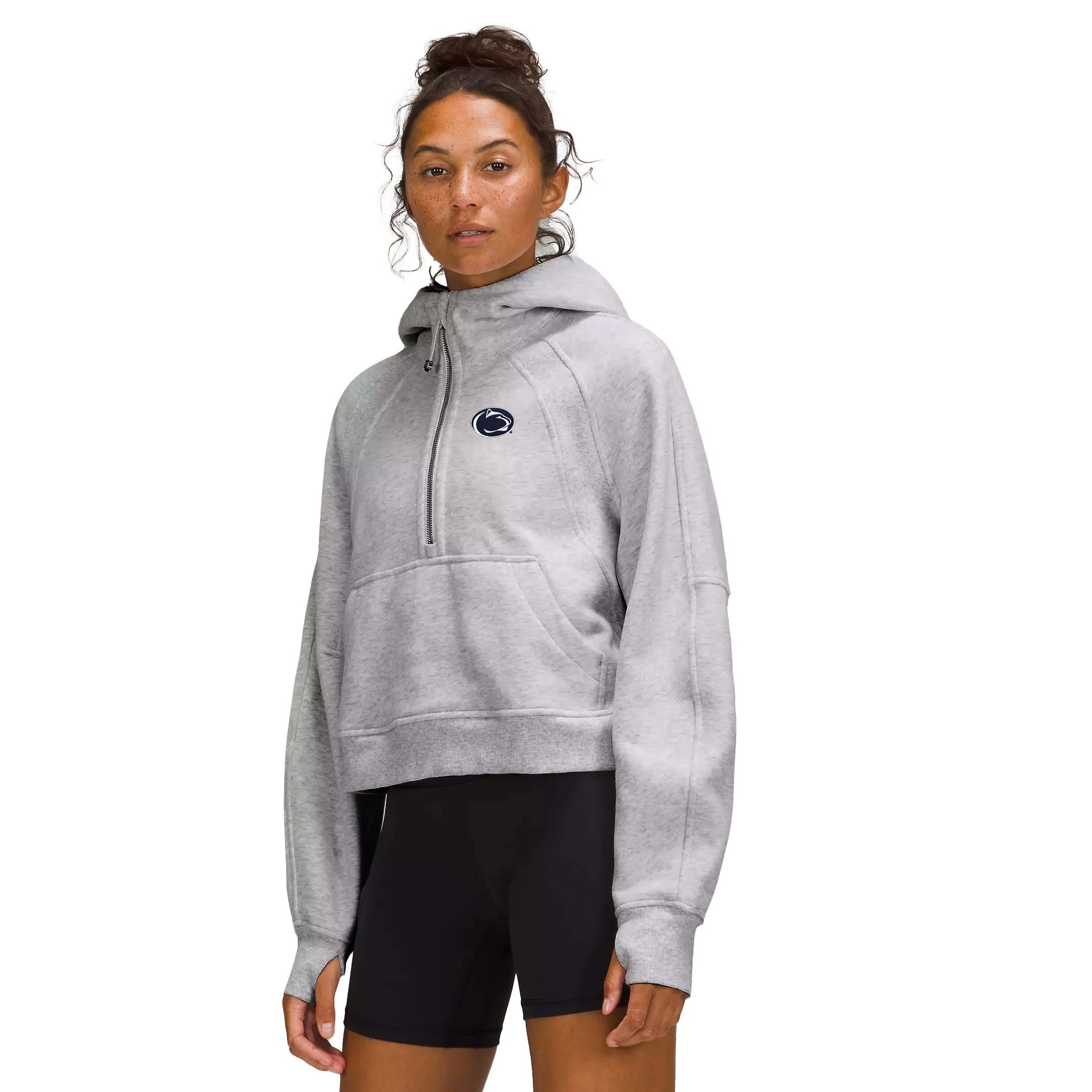 Penn State lululemon Women's Scuba Oversized Half Zip Hoodie - Image 4