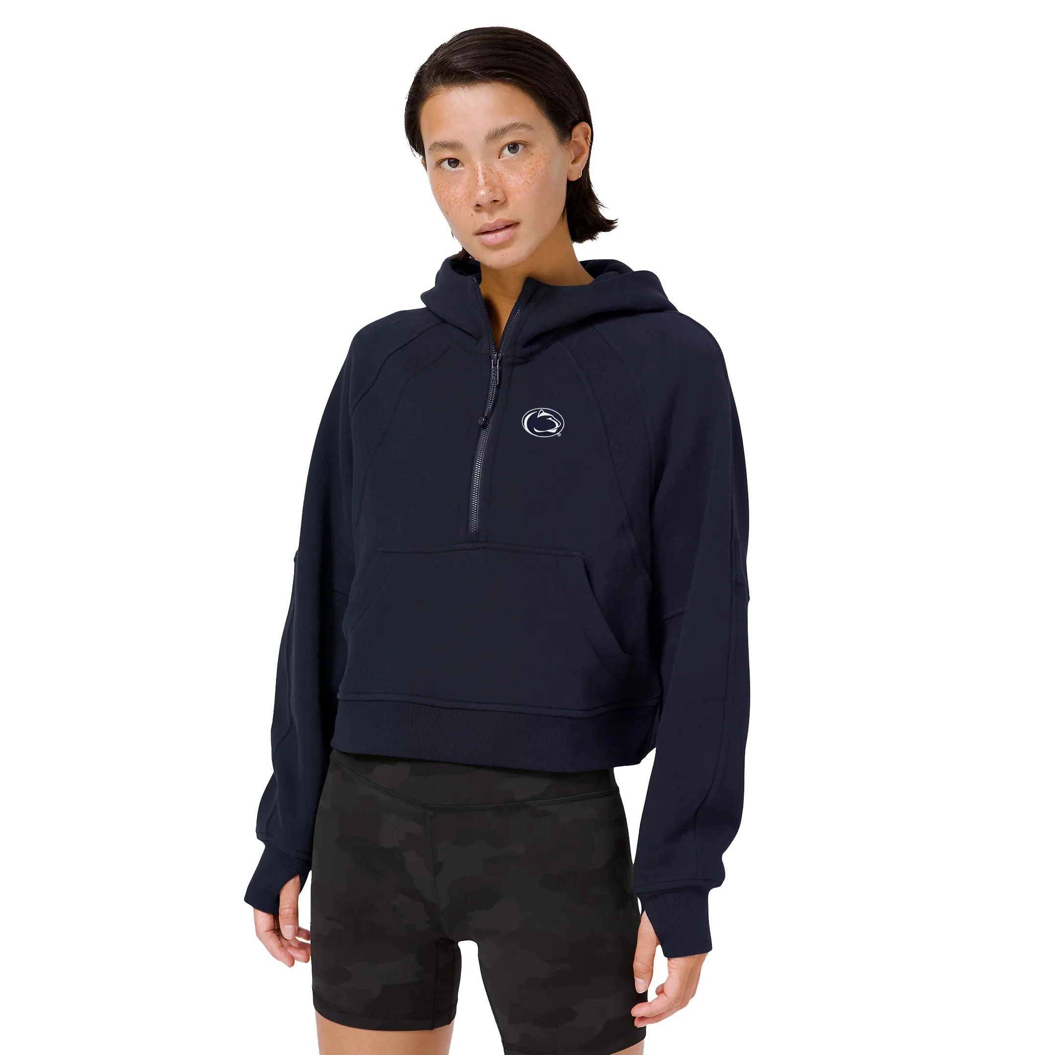 Penn State lululemon Women's Scuba Oversized Half Zip Hoodie - Image 6