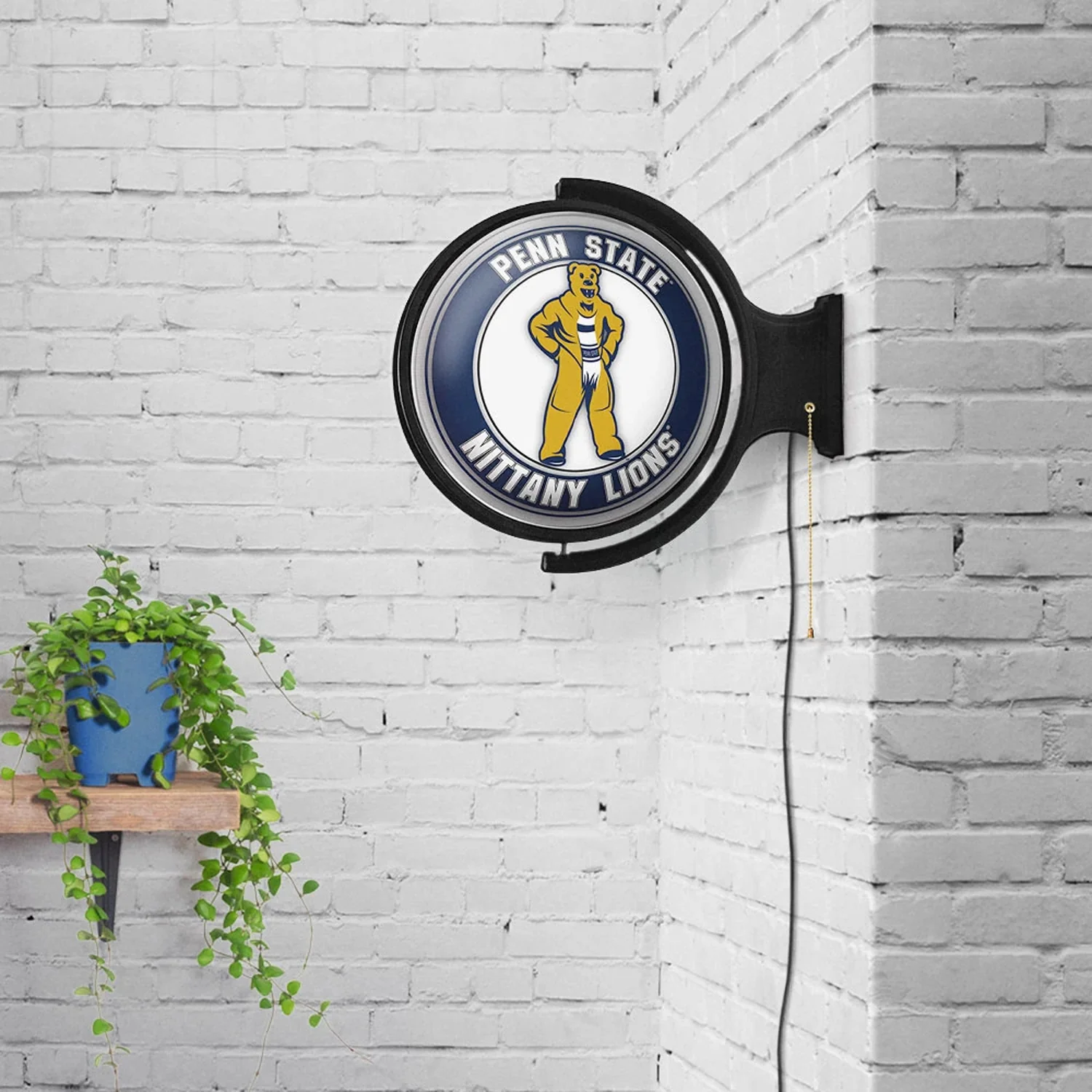 Penn State Mascot Round Rotating Wall Light - Image 3