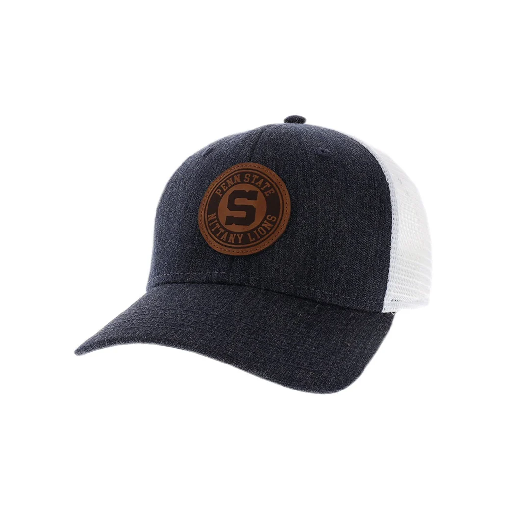 Penn State Melange Mid-Pro Snapback Trucker Hat - Image 3