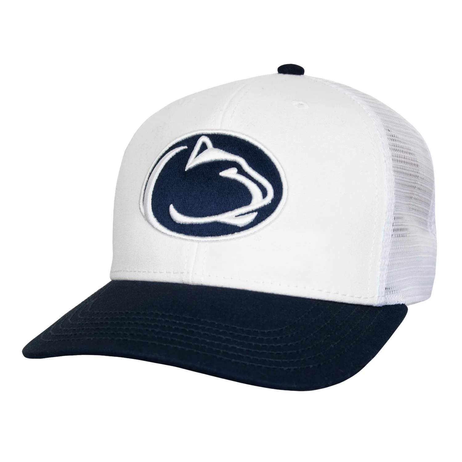 Penn State Mid-Pro Logo Snapback Trucker Hat