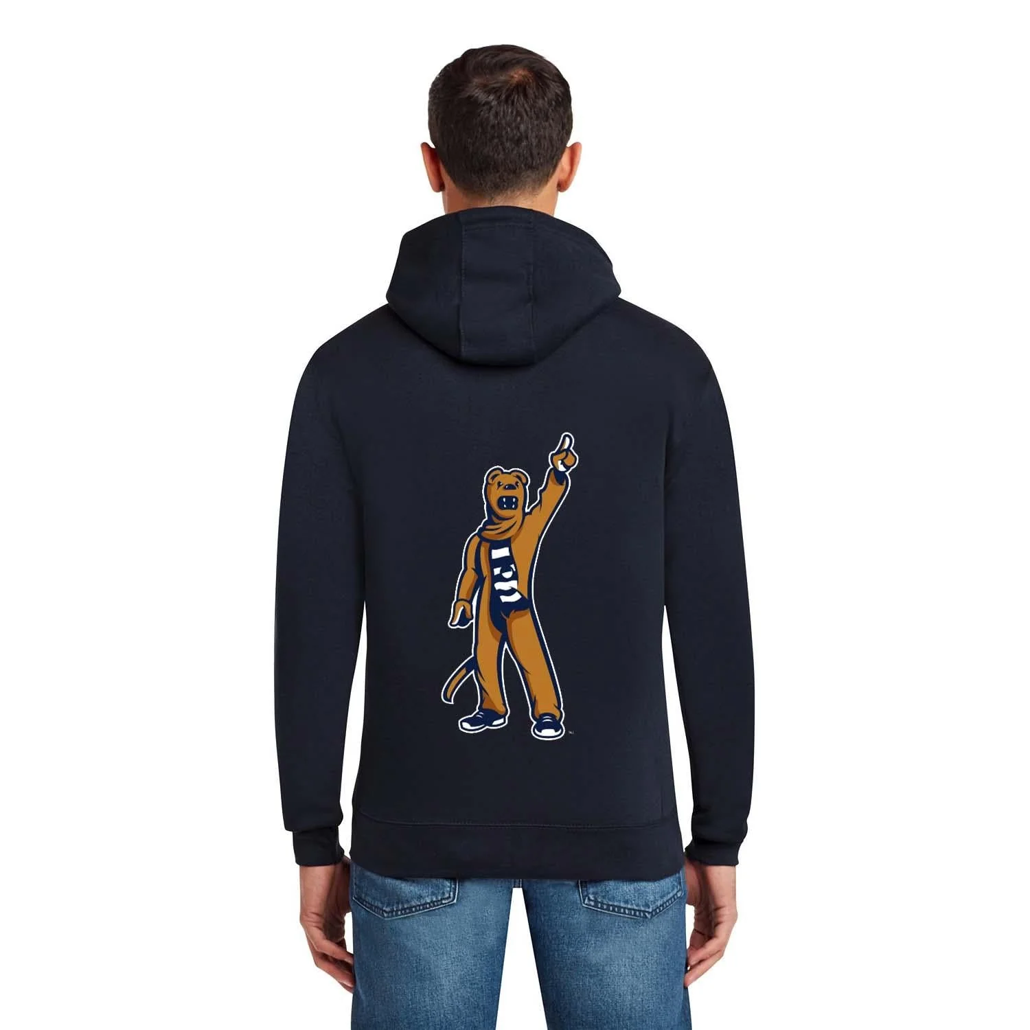 Penn State New Mascot Nittany Lion Full Zip Hooded Sweatshirt - Image 3