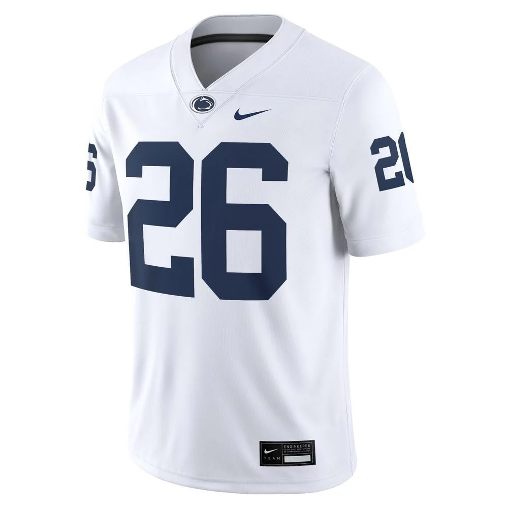 Penn State Nike #26 Saquon Barkley Replica Jersey - Image 4