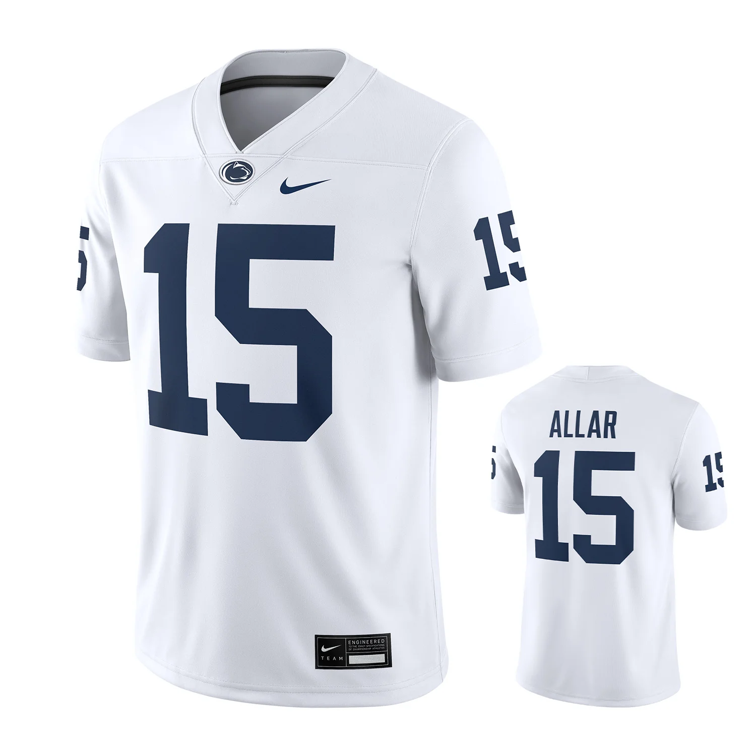 Penn State Nike Drew Allar #15 Replica Jersey