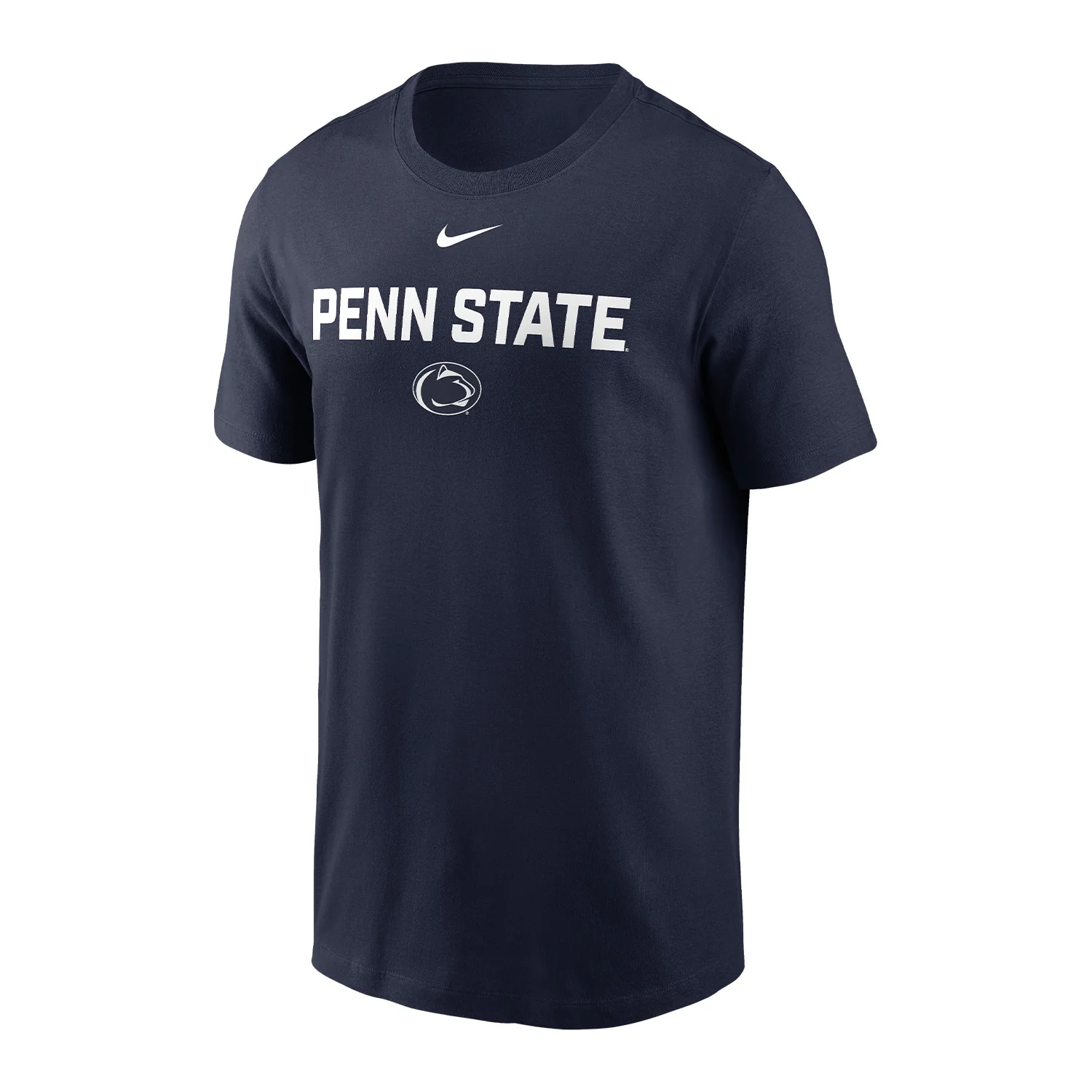 Penn State Nike Cotton 2-Hit Block "S" T-Shirt - Image 2