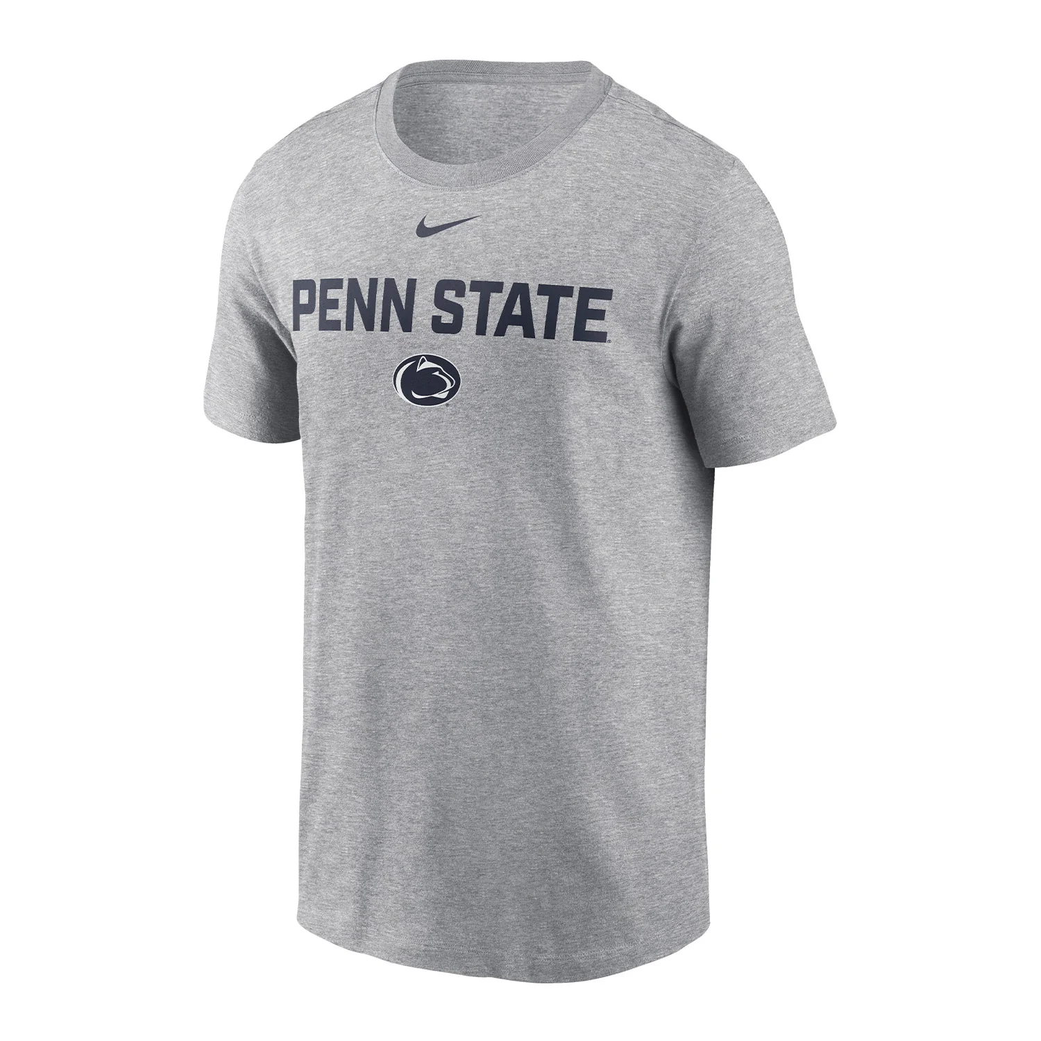 Penn State Nike Cotton 2-Hit Block "S" T-Shirt - Image 3