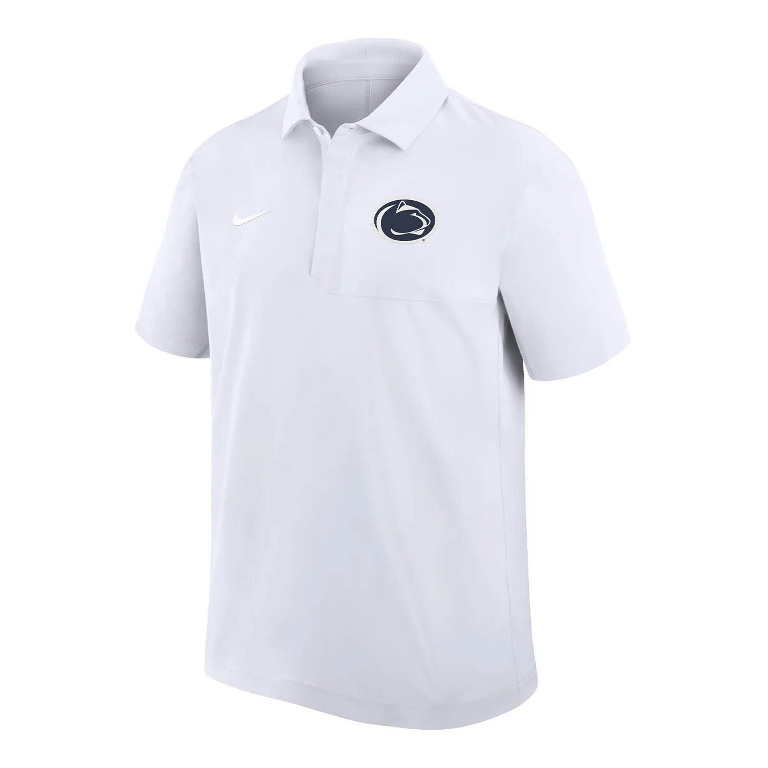 Penn State Nike Sideline Woven Dri-Fit Polo Dress Shirt - Image 3