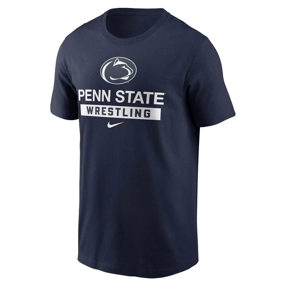 Penn State Nike Wrestling Cotton T-Shirt - Image 2