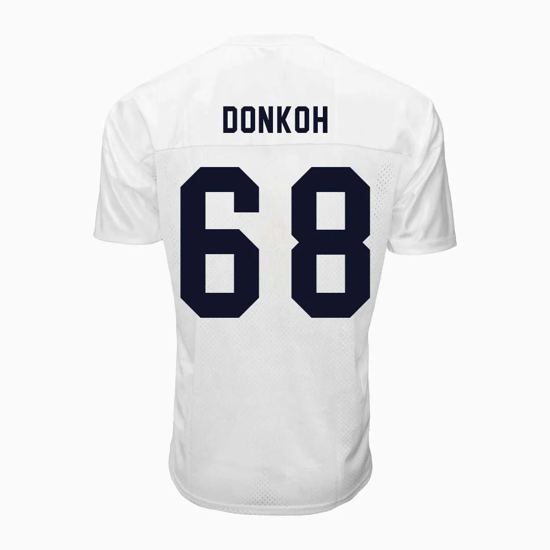 Penn State NIL Anthony Donkoh #68 Football Jersey - Image 5