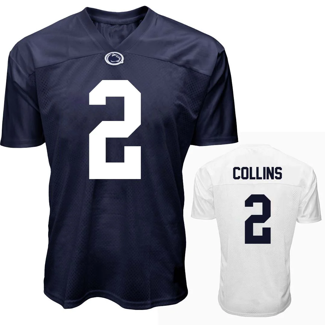 Penn State NIL Audavion Collins #2 Football Jersey