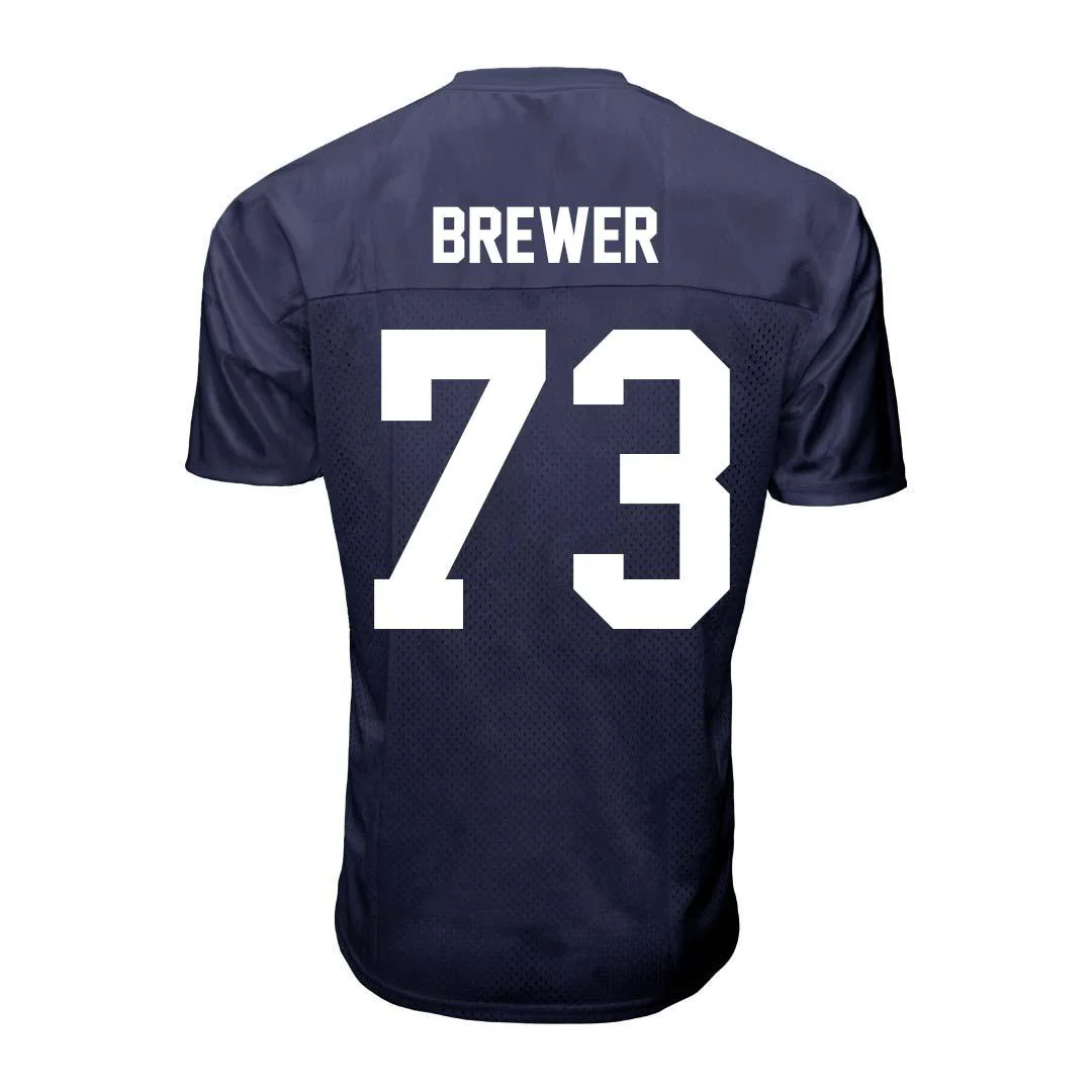 Penn State NIL Caleb Brewer #73 Football Jersey - Image 4