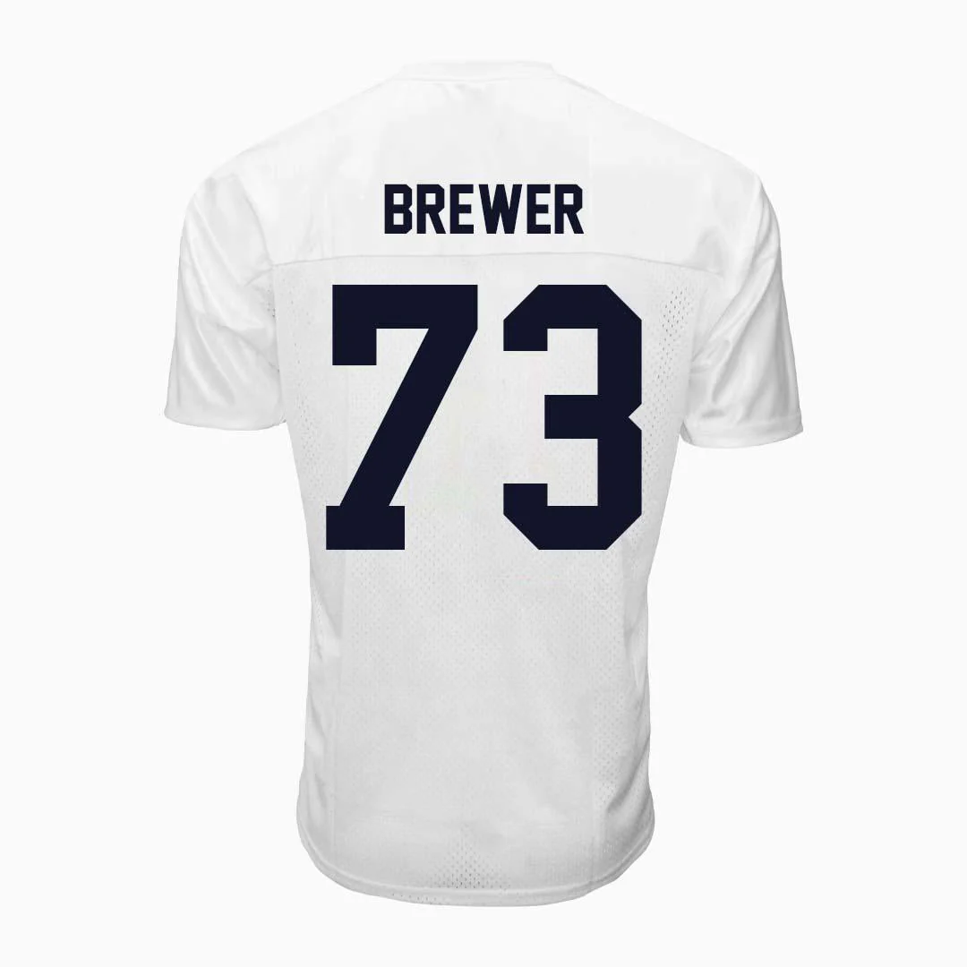 Penn State NIL Caleb Brewer #73 Football Jersey - Image 5