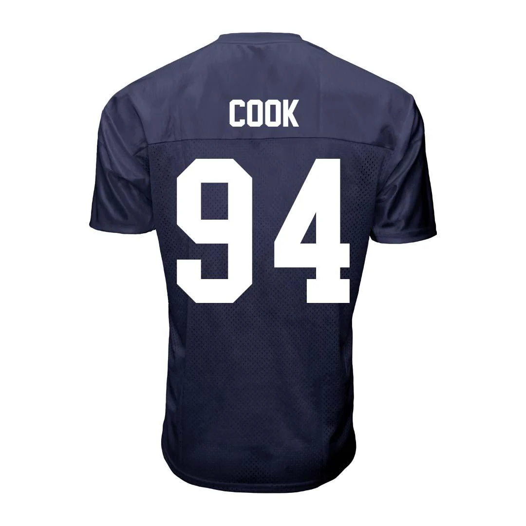 Penn State NIL De'Andre Cook #94 Football Jersey - Image 4