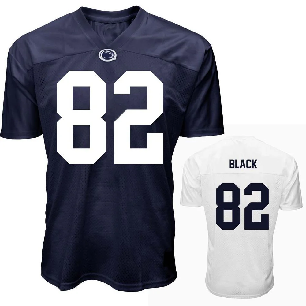 Penn State NIL Ethan Black #82 Football Jersey