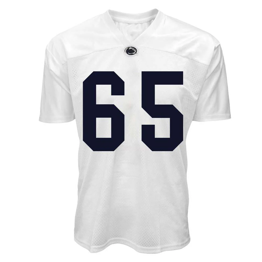 Penn State NIL James Fitzgerald #65 Football Jersey - Image 3