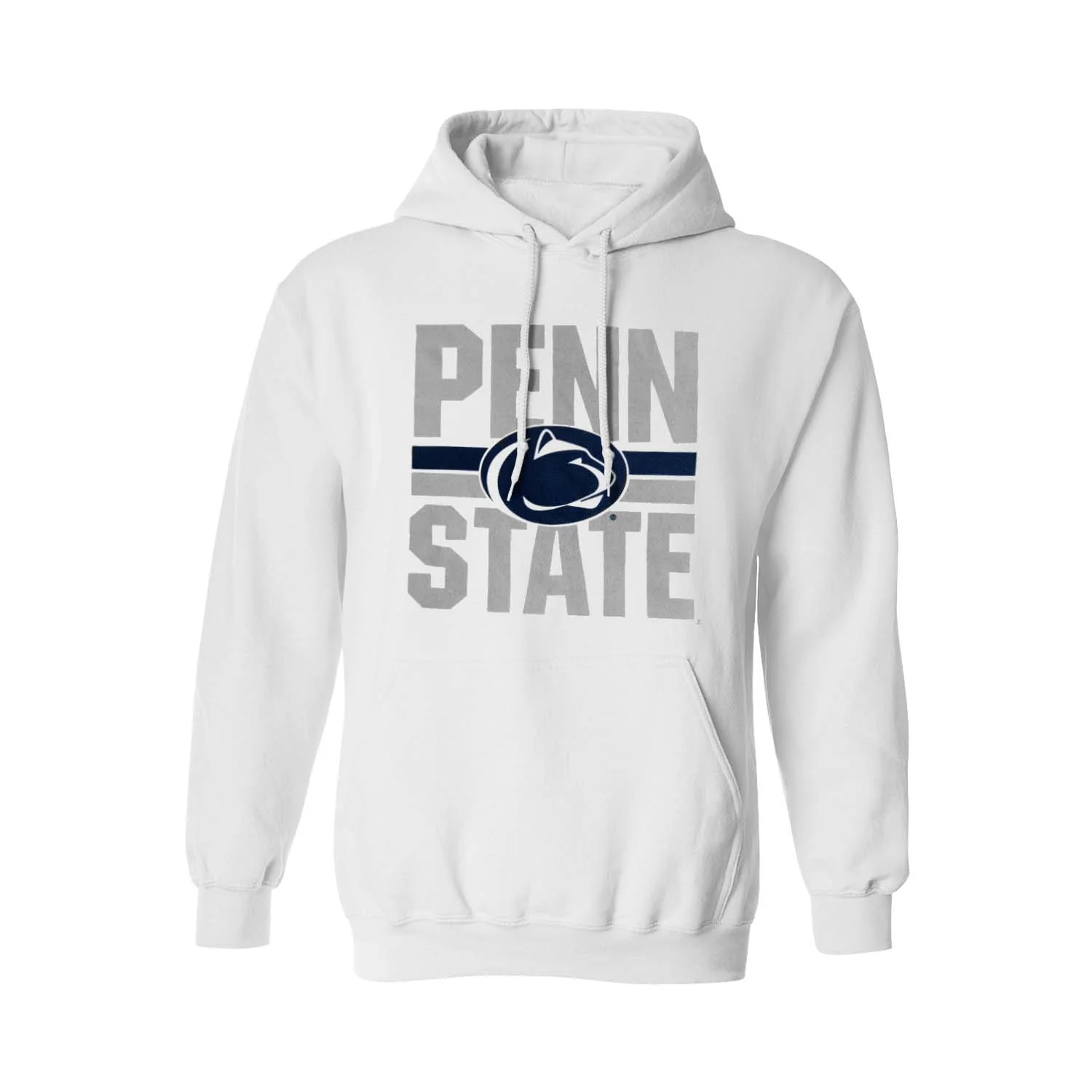 Penn State Nittany Lion Stripe Hooded Sweatshirt - Image 2