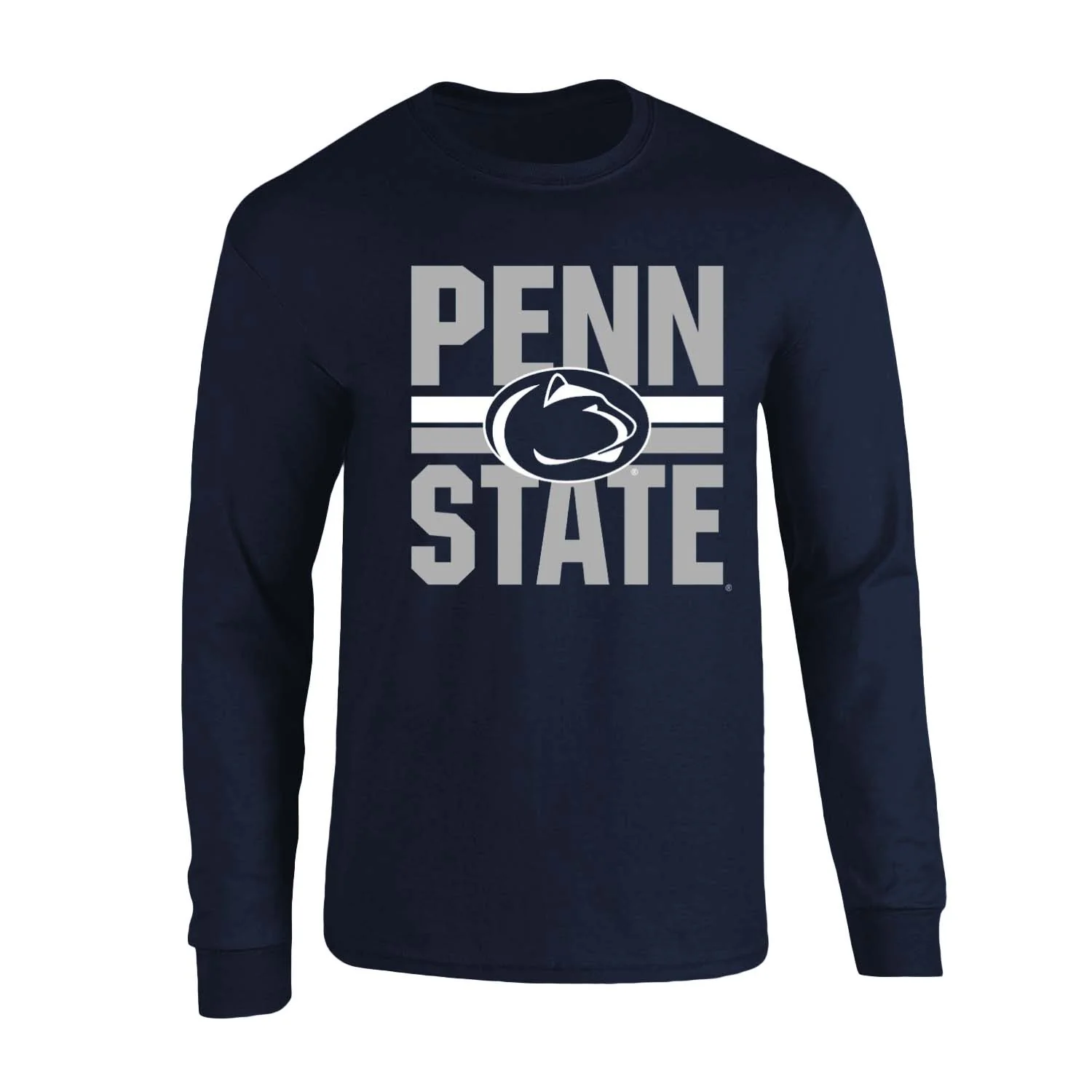 Penn State Nittany Lions Adult Stripe Long Sleeve - Image 2