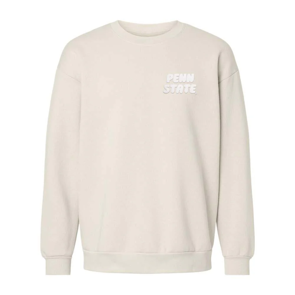 Penn State Reflex Puff Print Crew - Image 11