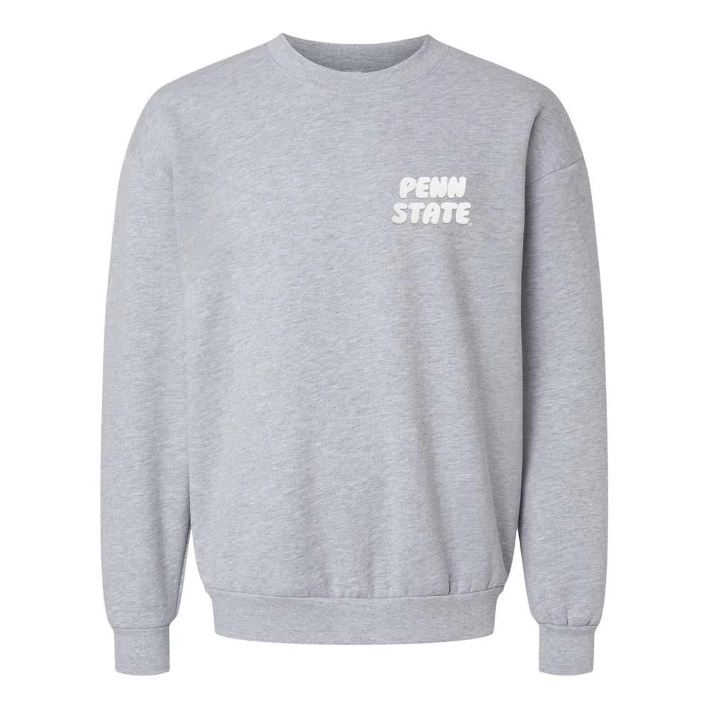 Penn State Reflex Puff Print Crew - Image 13