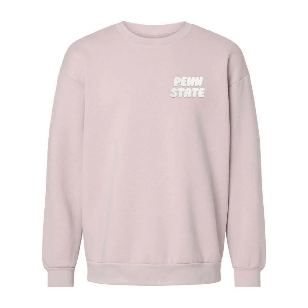 Penn State Reflex Puff Print Crew - Image 5
