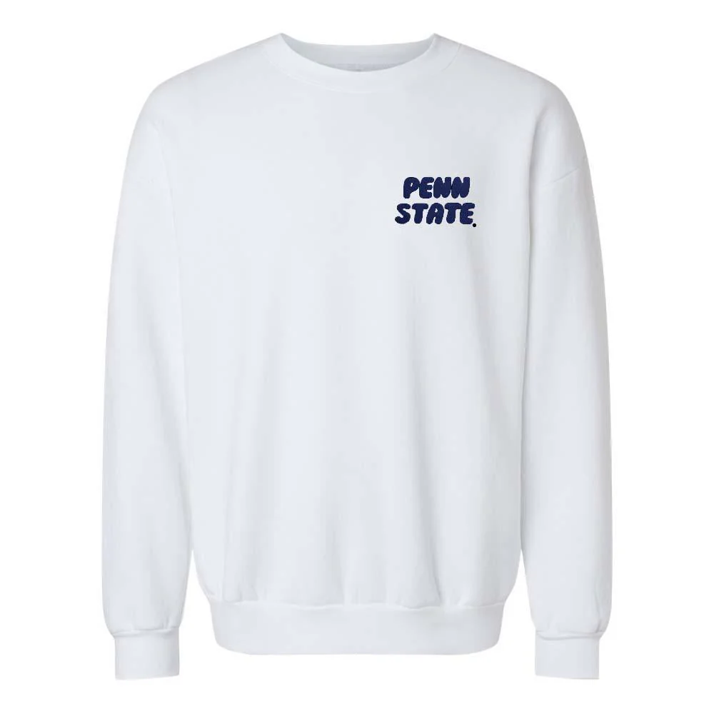 Penn State Reflex Puff Print Crew - Image 7