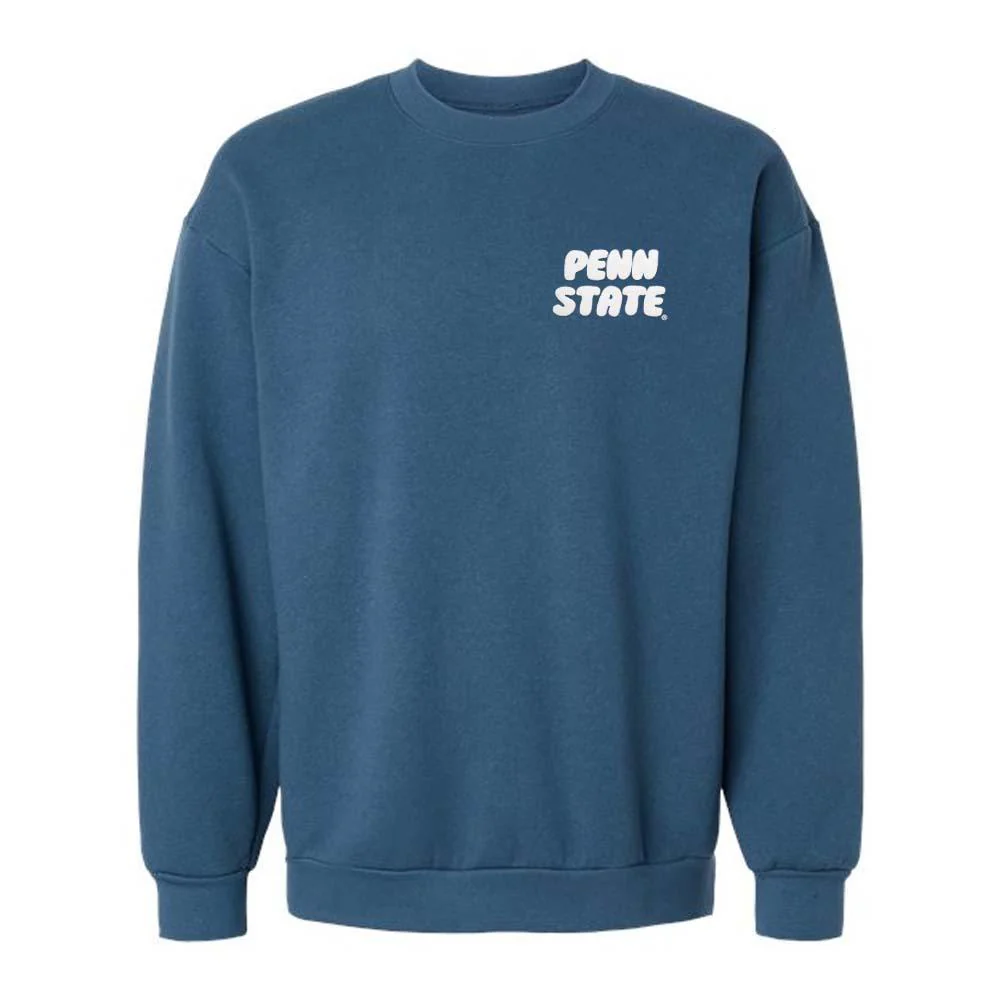 Penn State Reflex Puff Print Crew - Image 9