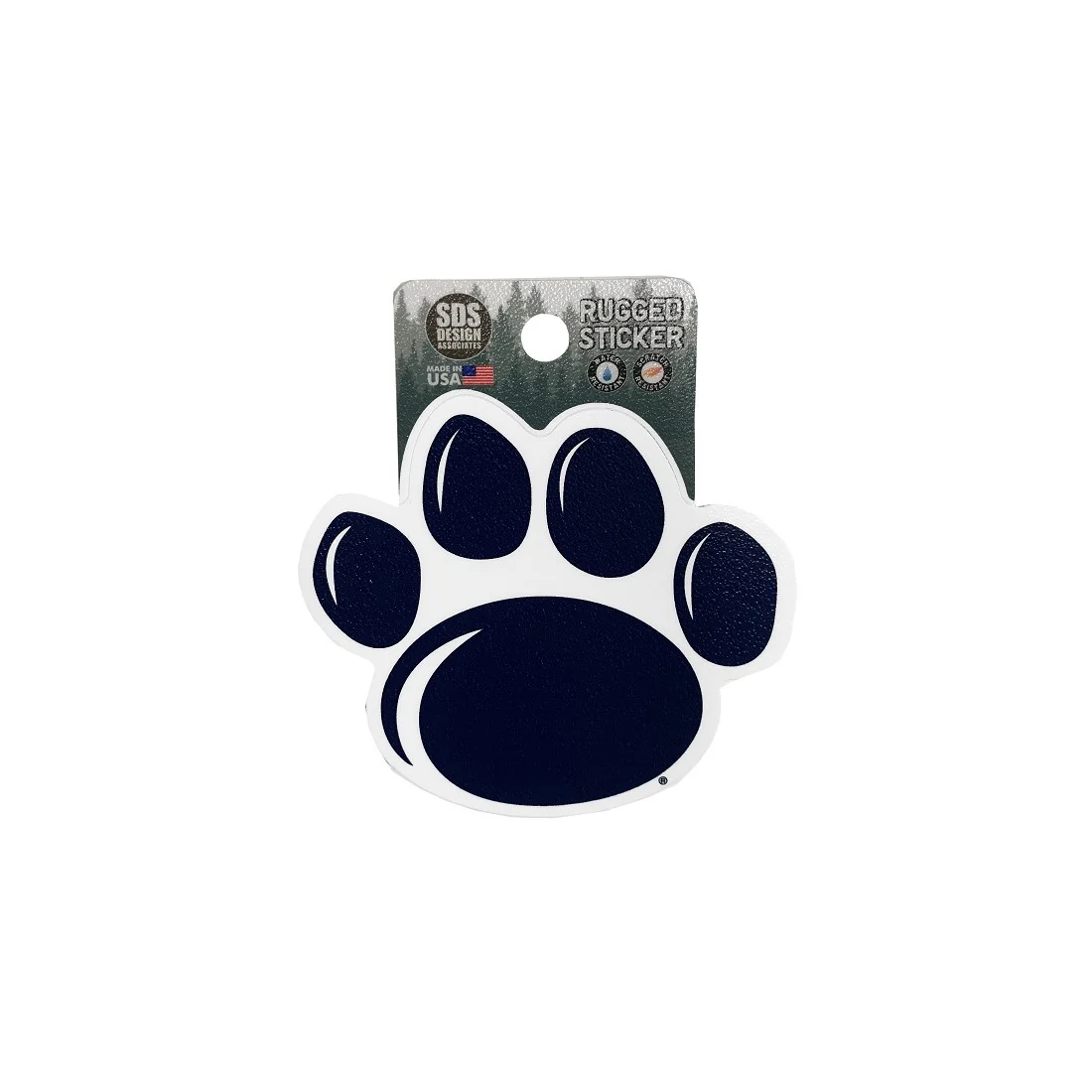 Penn State Rugged New Paw Sticker