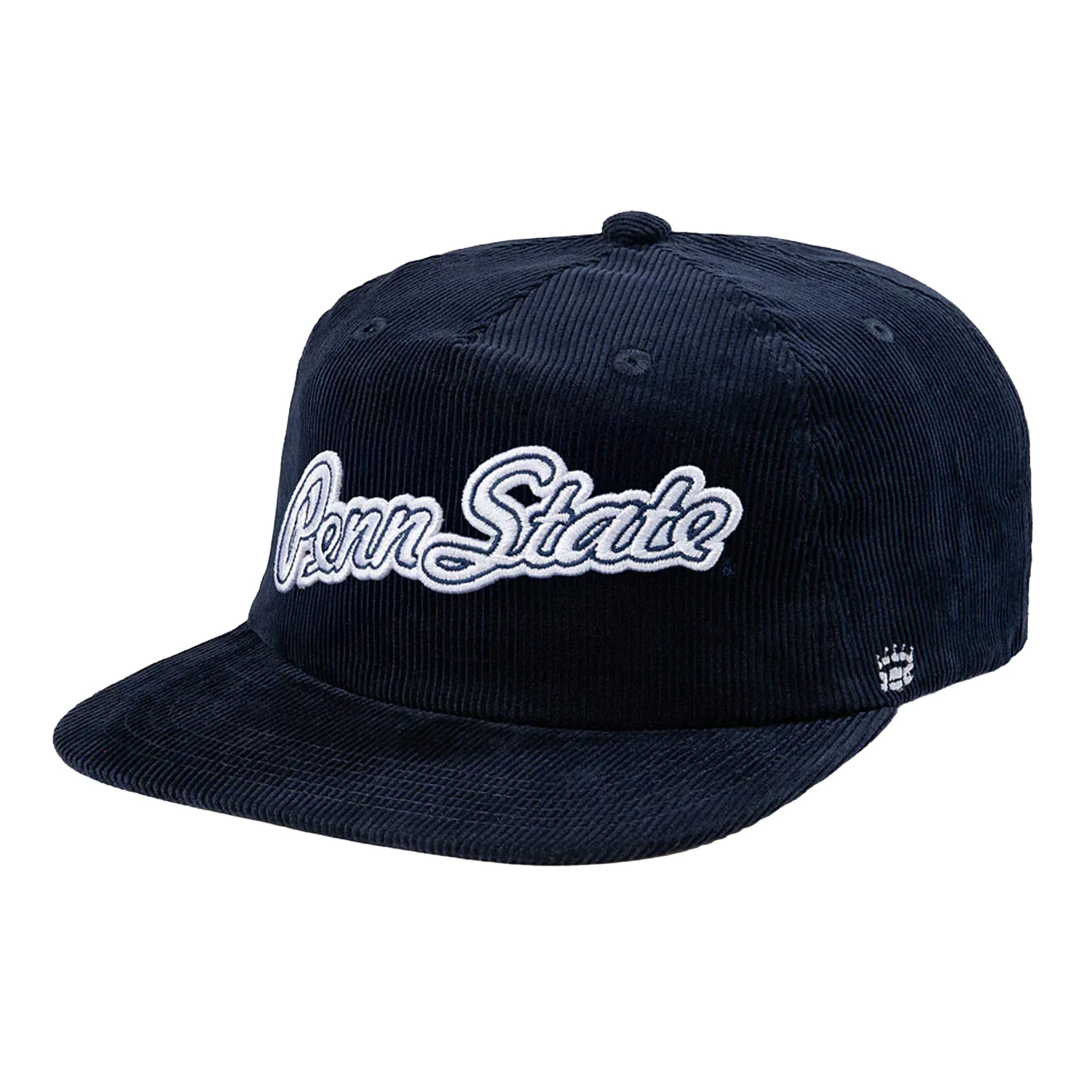 Penn State Vintage Script Cord Snapback Hat