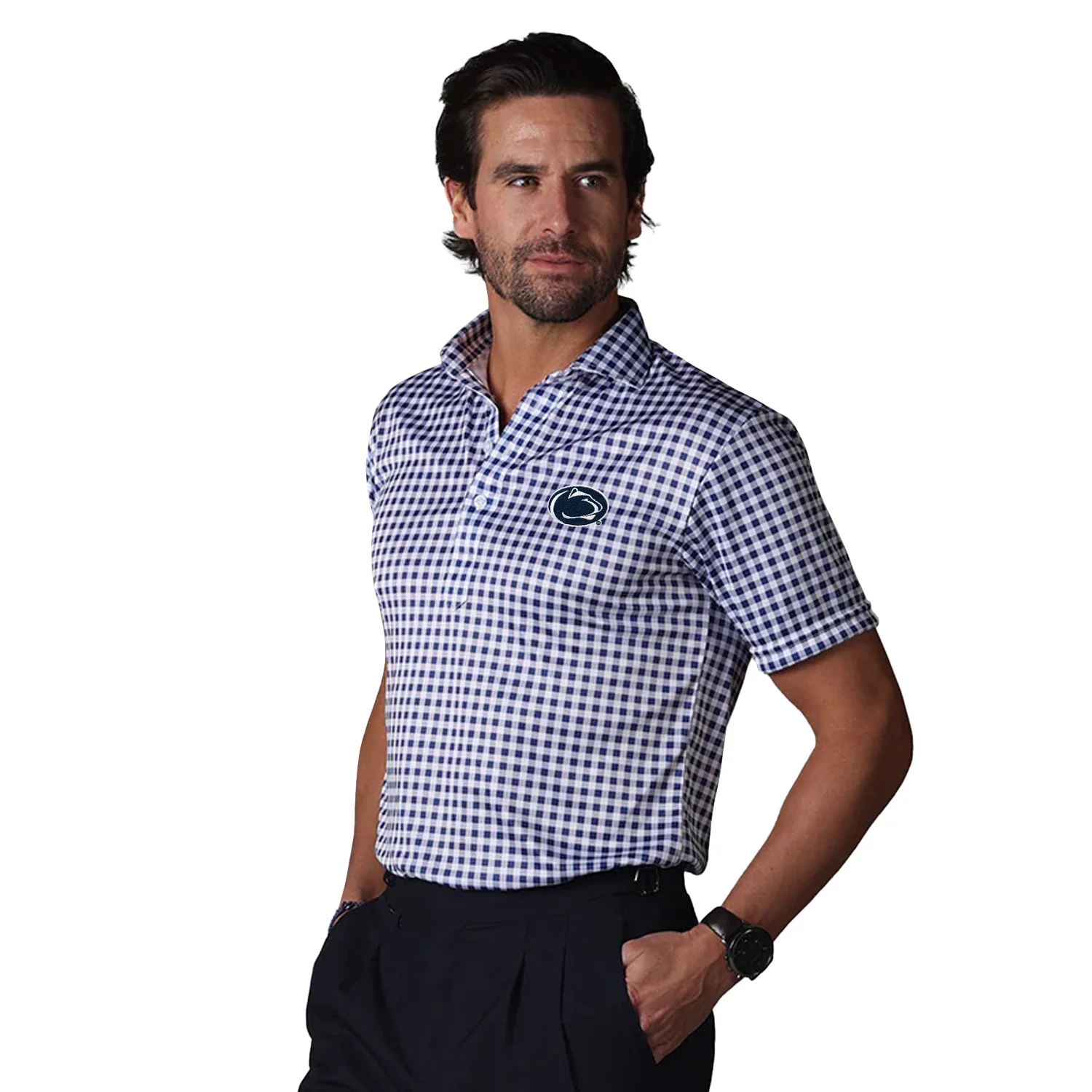 Penn State Semi-Spread Collar Dress Shirt - Image 3