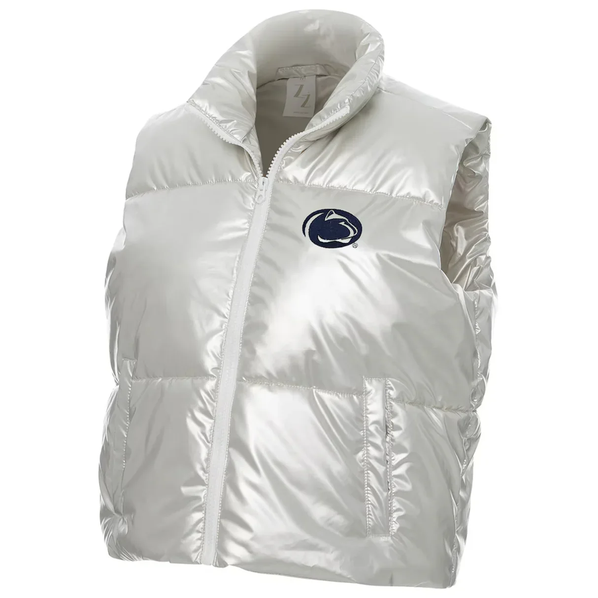 Penn State Women's Shine Puff Vest - Image 2