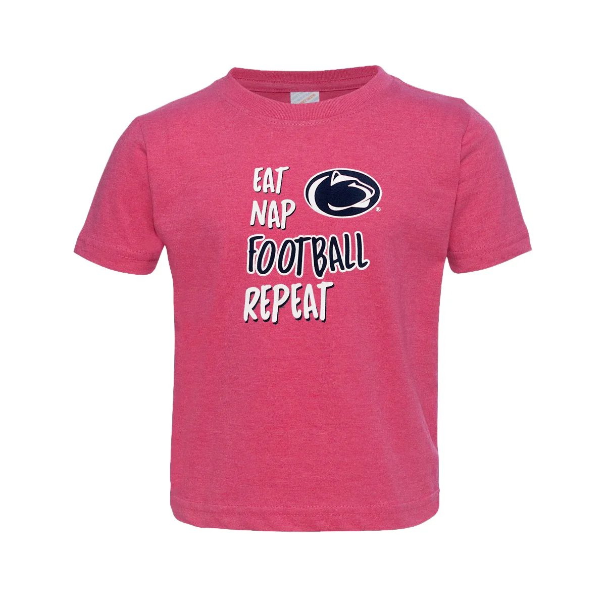 Penn State Toddler Eat Nap Football T-shirt - Image 4