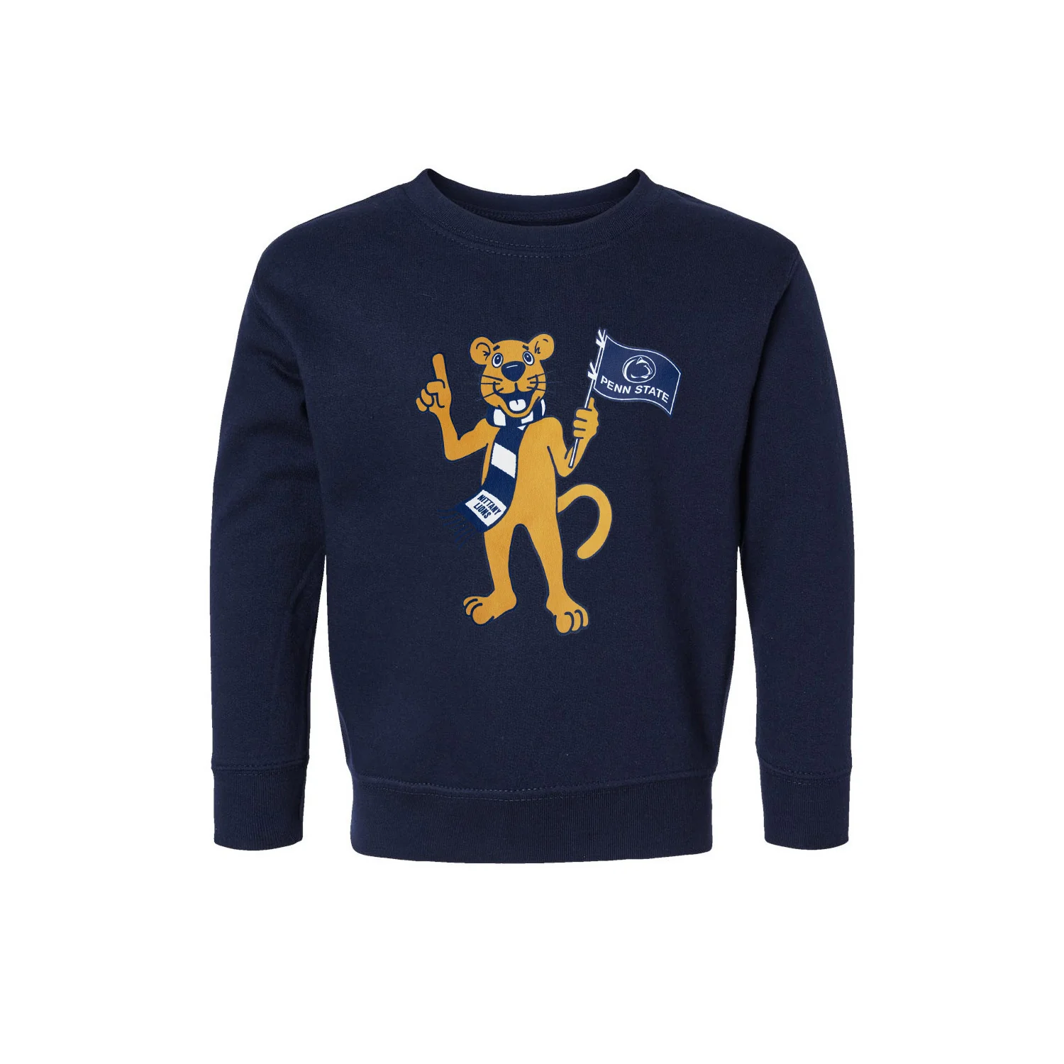 Penn State Toddler Mascot Flag Crew Sweatshirt - Image 2