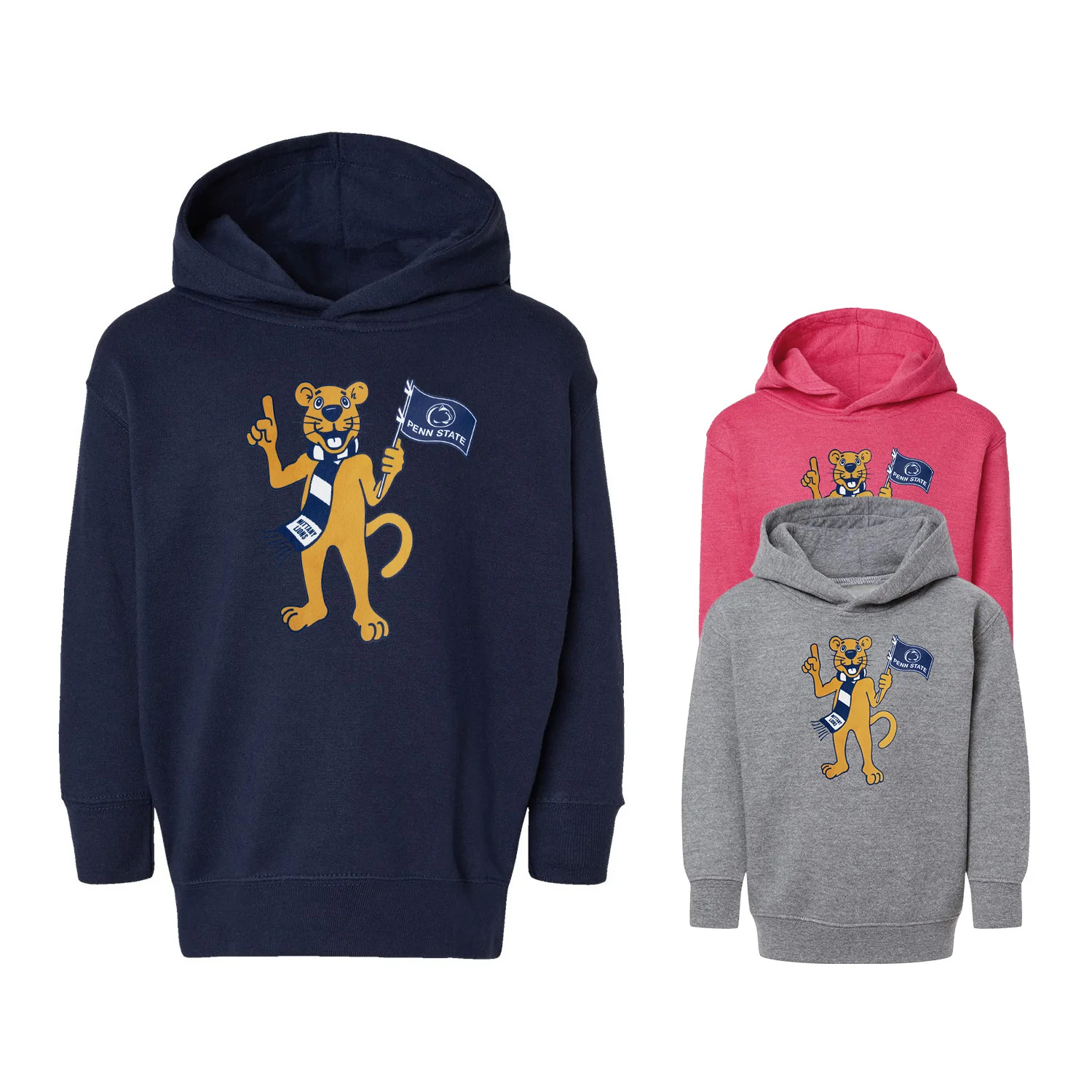 Penn State Toddler Mascot Flag Hooded Sweatshirt