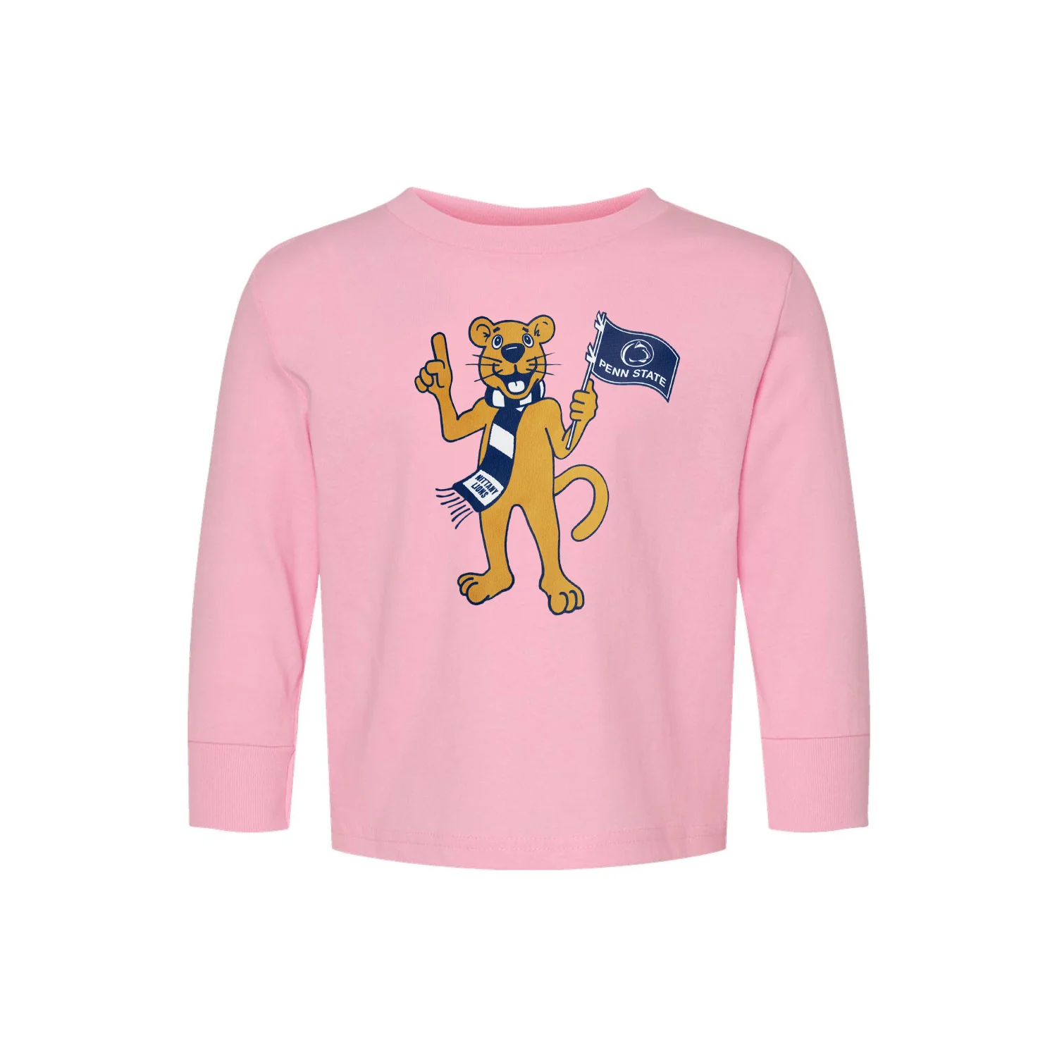 Penn State Toddler Mascot Flag Long Sleeve - Image 3