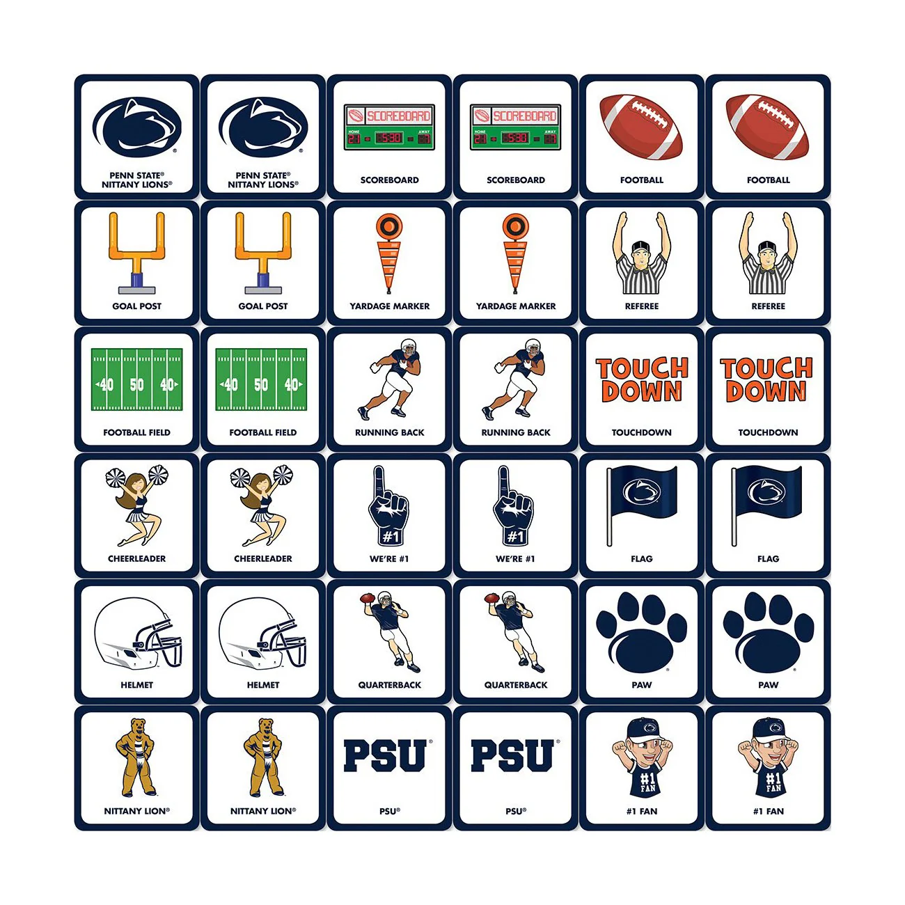 Penn State Toddler Matching Game - Image 3