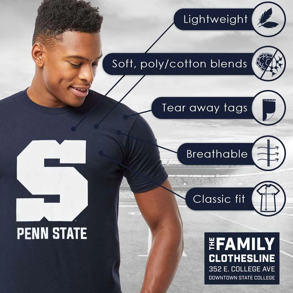 Penn State Vault Block "S" T-Shirt - Image 5