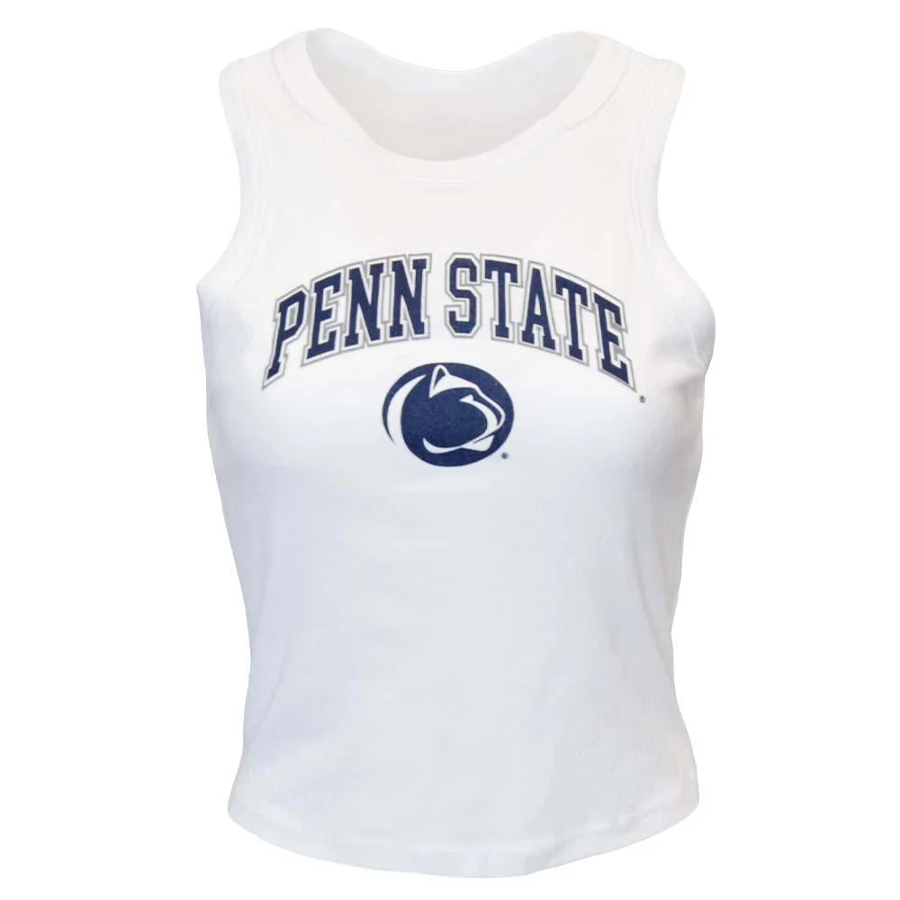 Penn State Woman's Micro Ribbed Arch Logo Tank - Image 3