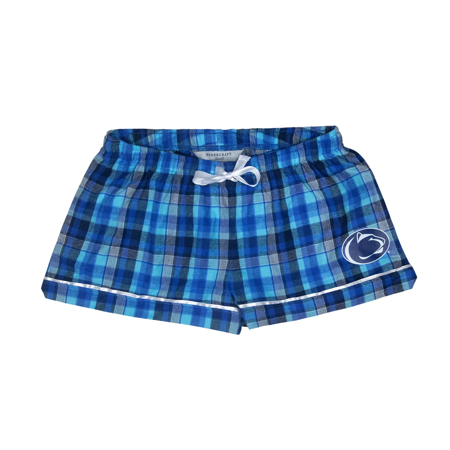 Penn State Women's Flannel Sleep Shorts - Image 3