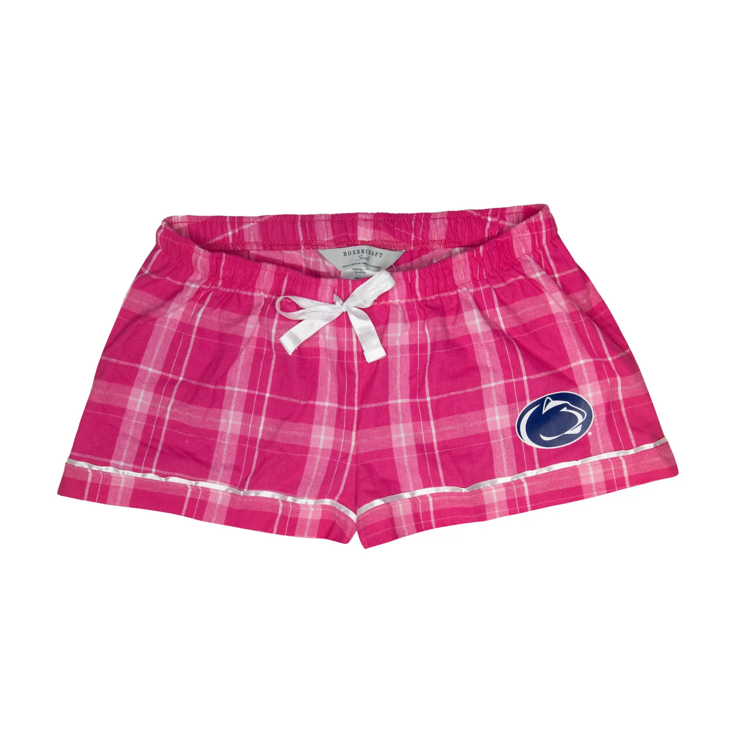 Penn State Women's Flannel Sleep Shorts - Image 5