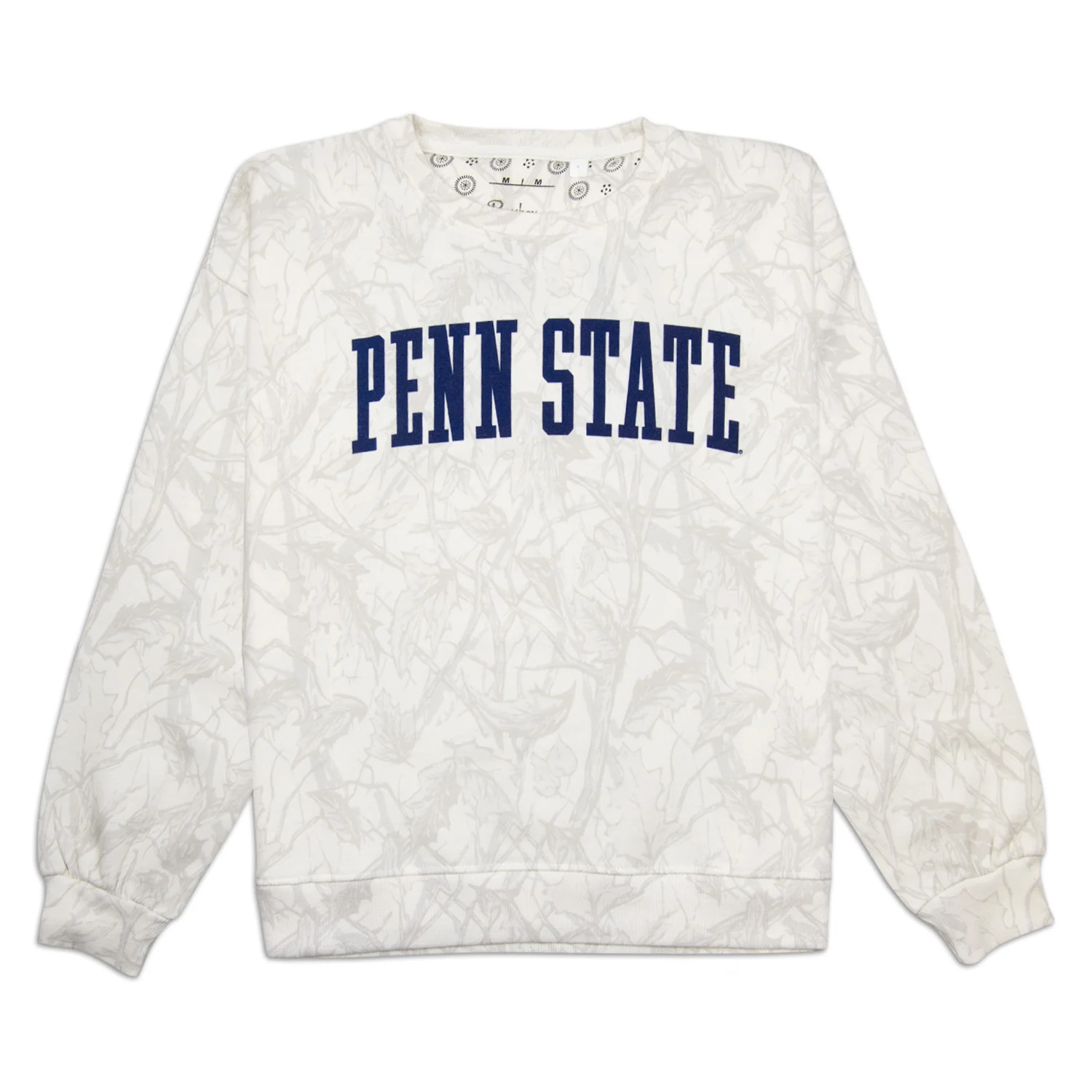 Penn State Women's Icy Woodland Camo Crew Sweatshirt