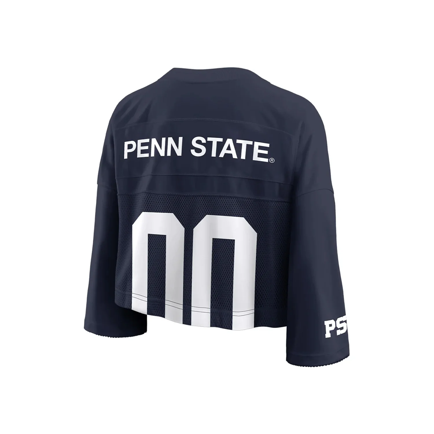 Penn State Women's Nike Cropped Football Jersey - Image 4