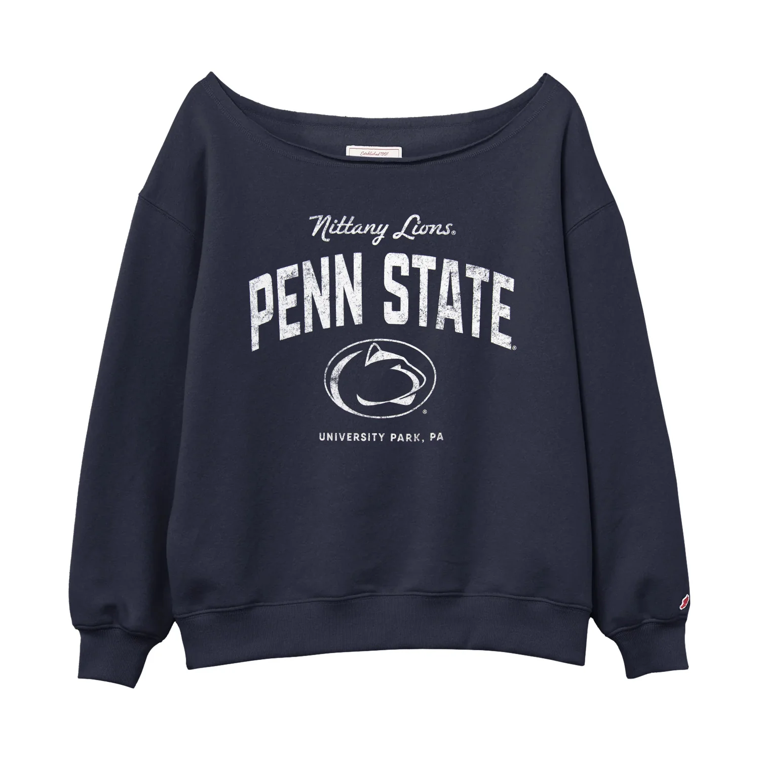 Penn State Women's Off-Shoulder Crew - Image 2
