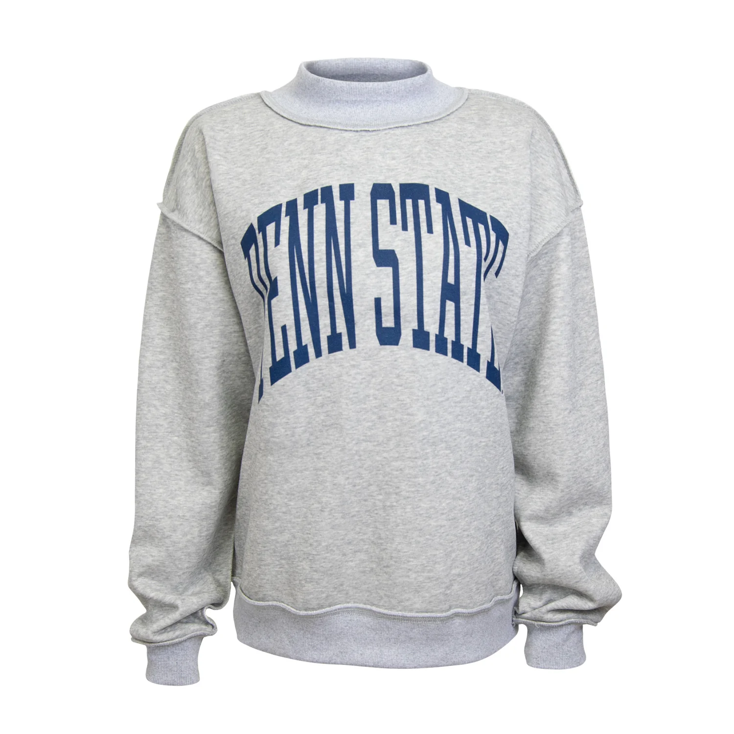 Penn State Women's Reversible Mock-Neck Sweatshirt - Image 4