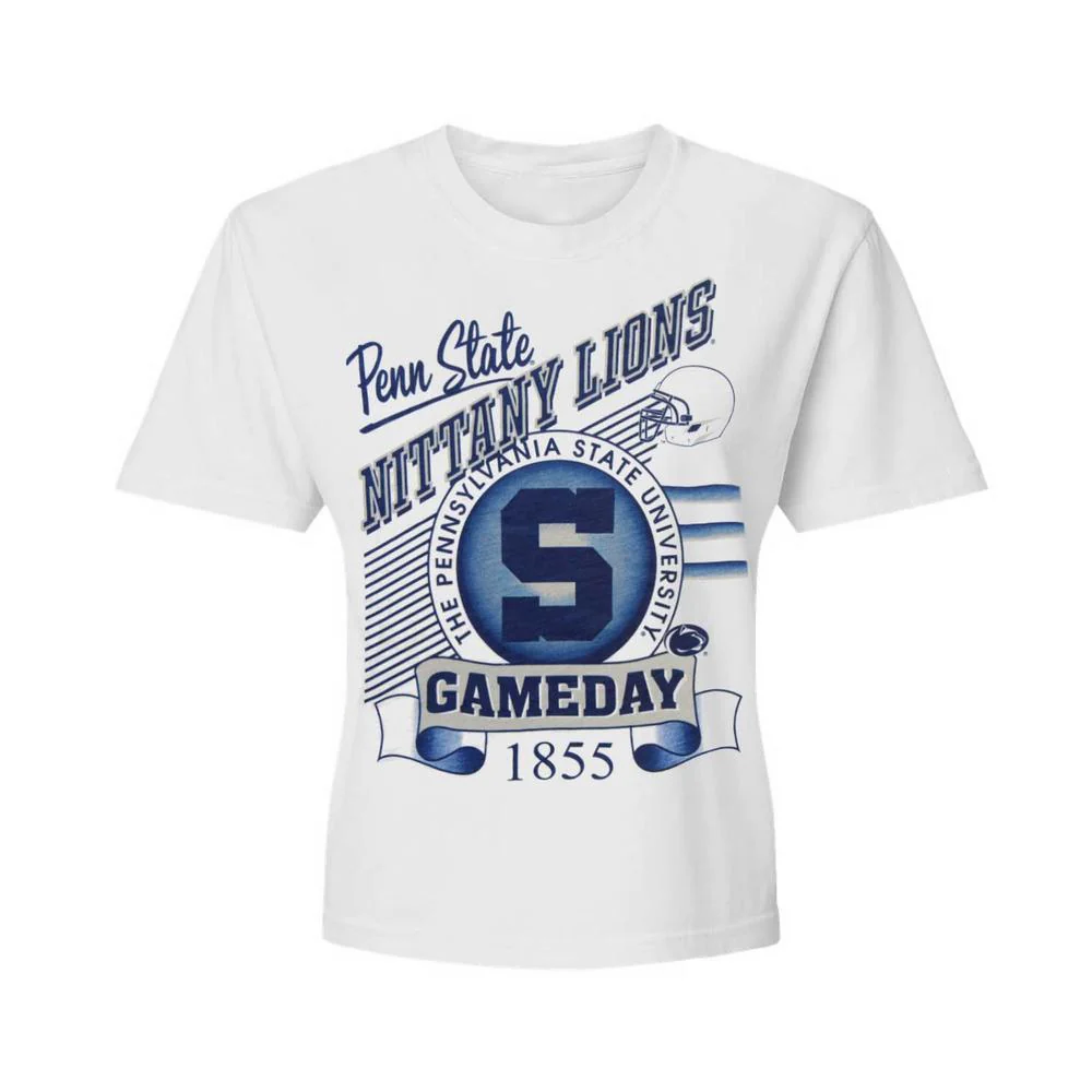Penn State Women's Rock N Roll Slub T-Shirt - Image 3