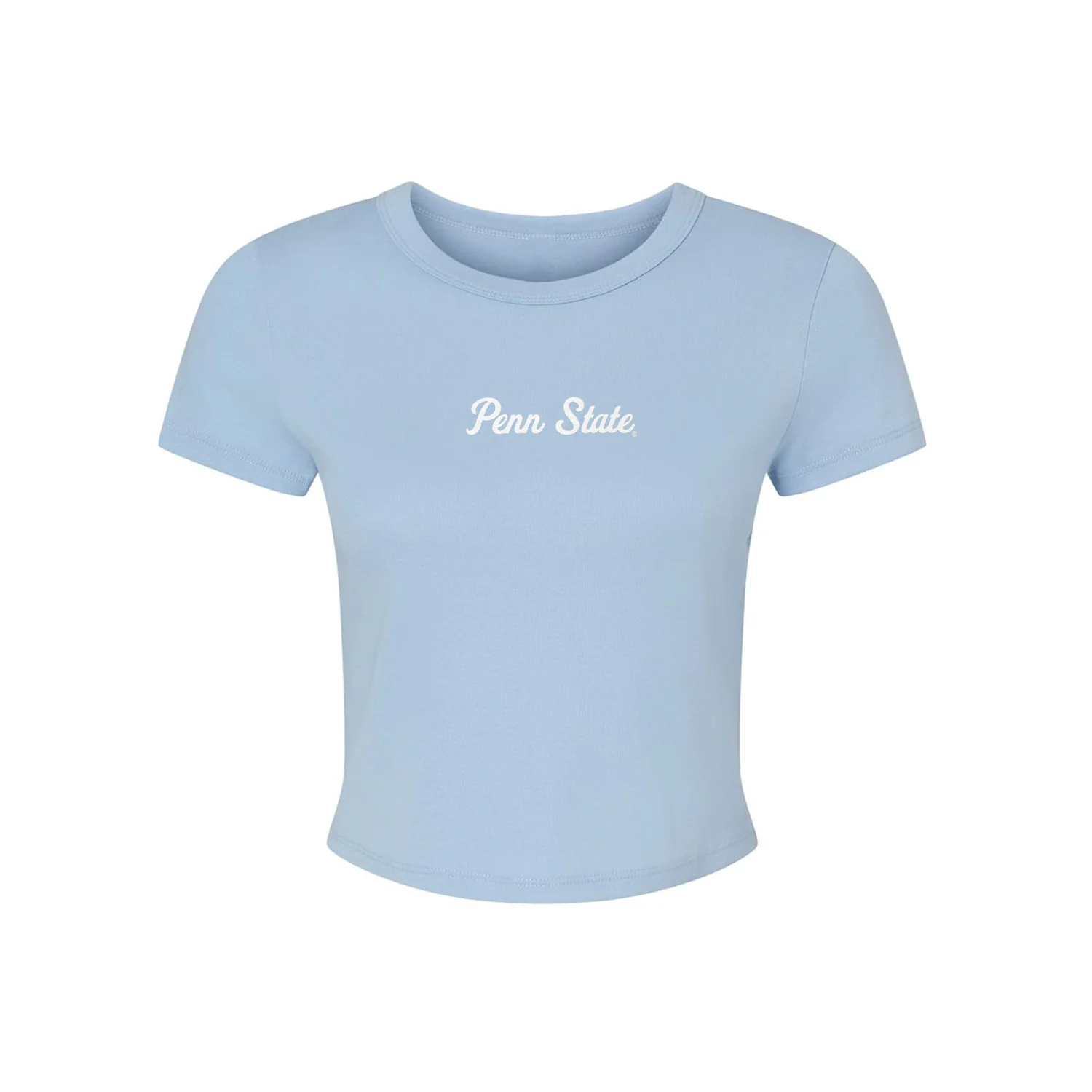 Penn State Women's Script Baby Tee - Image 5