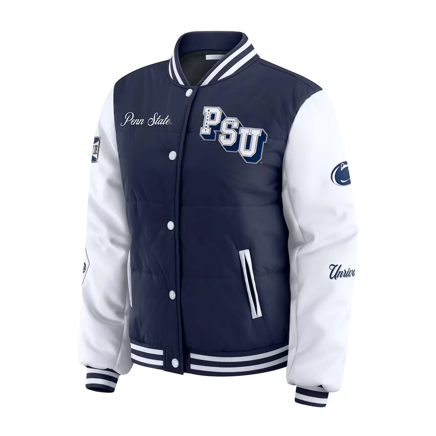 Penn State Women's Varsity Puffer Jacket - Image 2