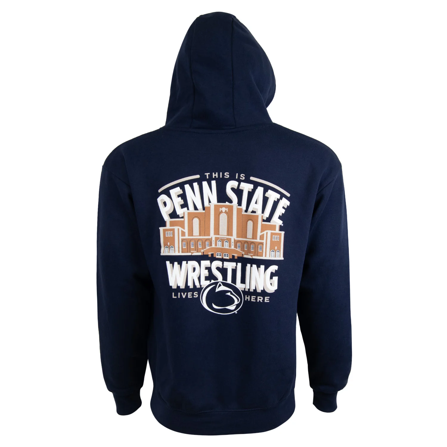 Penn State Wrestling Lives Here Hooded Sweatshirt - Image 3