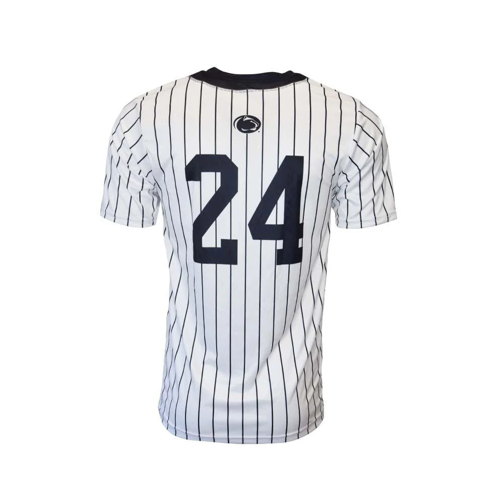 Penn State Youth #24 Baseball Jersey T-Shirt - Image 2